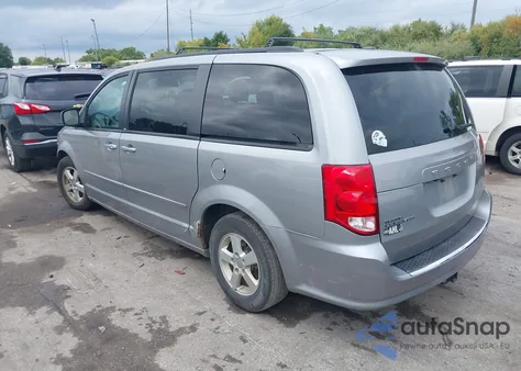 2013 Dodge Grand Caravan Sxt from USA, damaged, VIN 2C4RDGCG9DR611380
